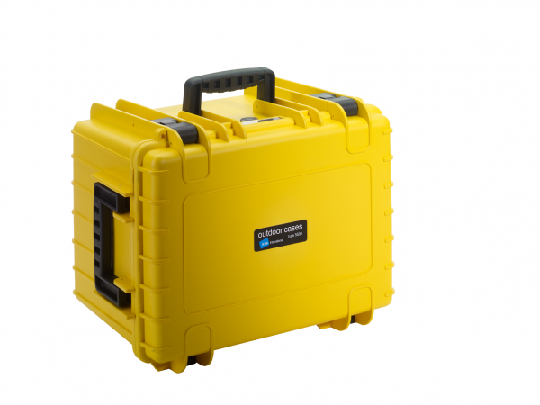 B&amp;W Outdoor Case 5500 Foam yellow